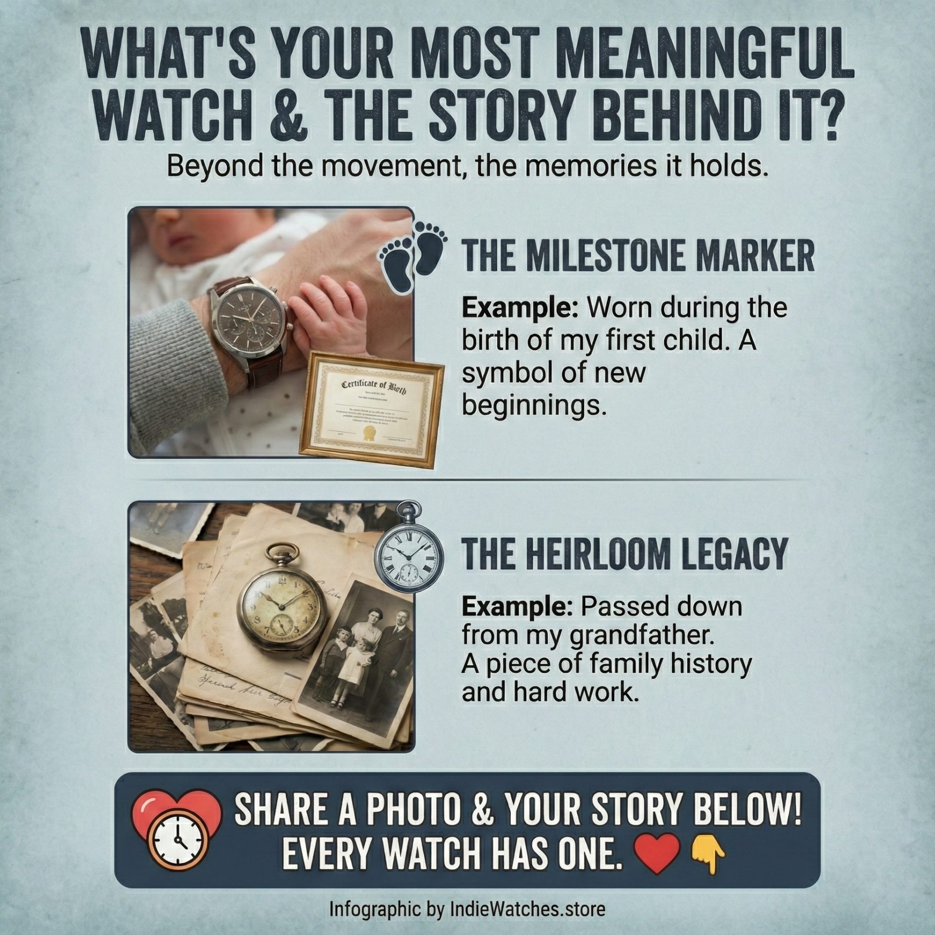 What's your most meaningful watch you own and why?