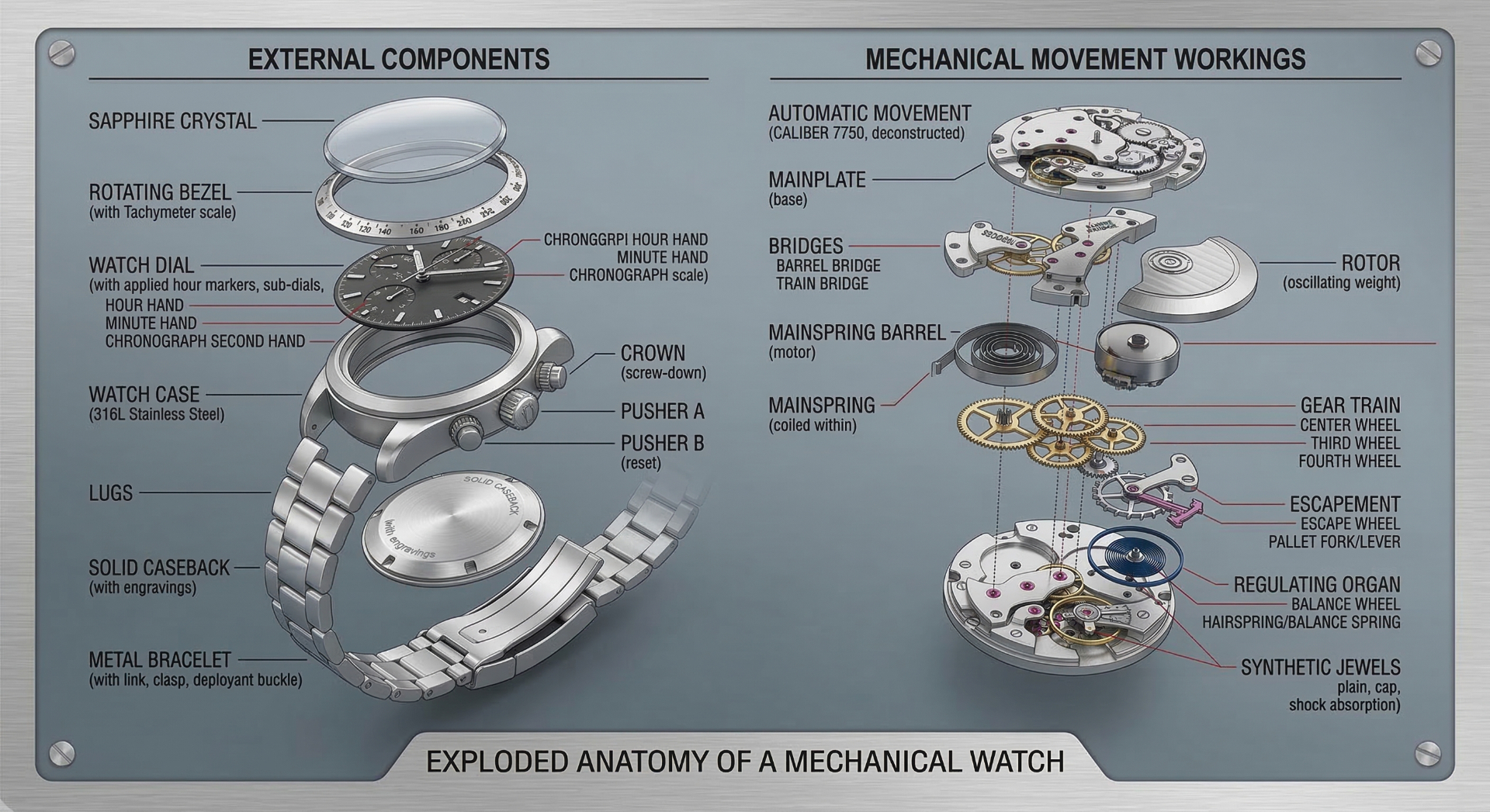Watch Explained Watch Movements Explained: Mechanical, Automatic, Quartz