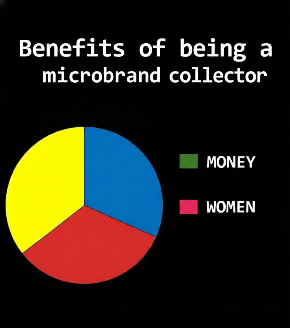 The benefits of being a microbrand collector