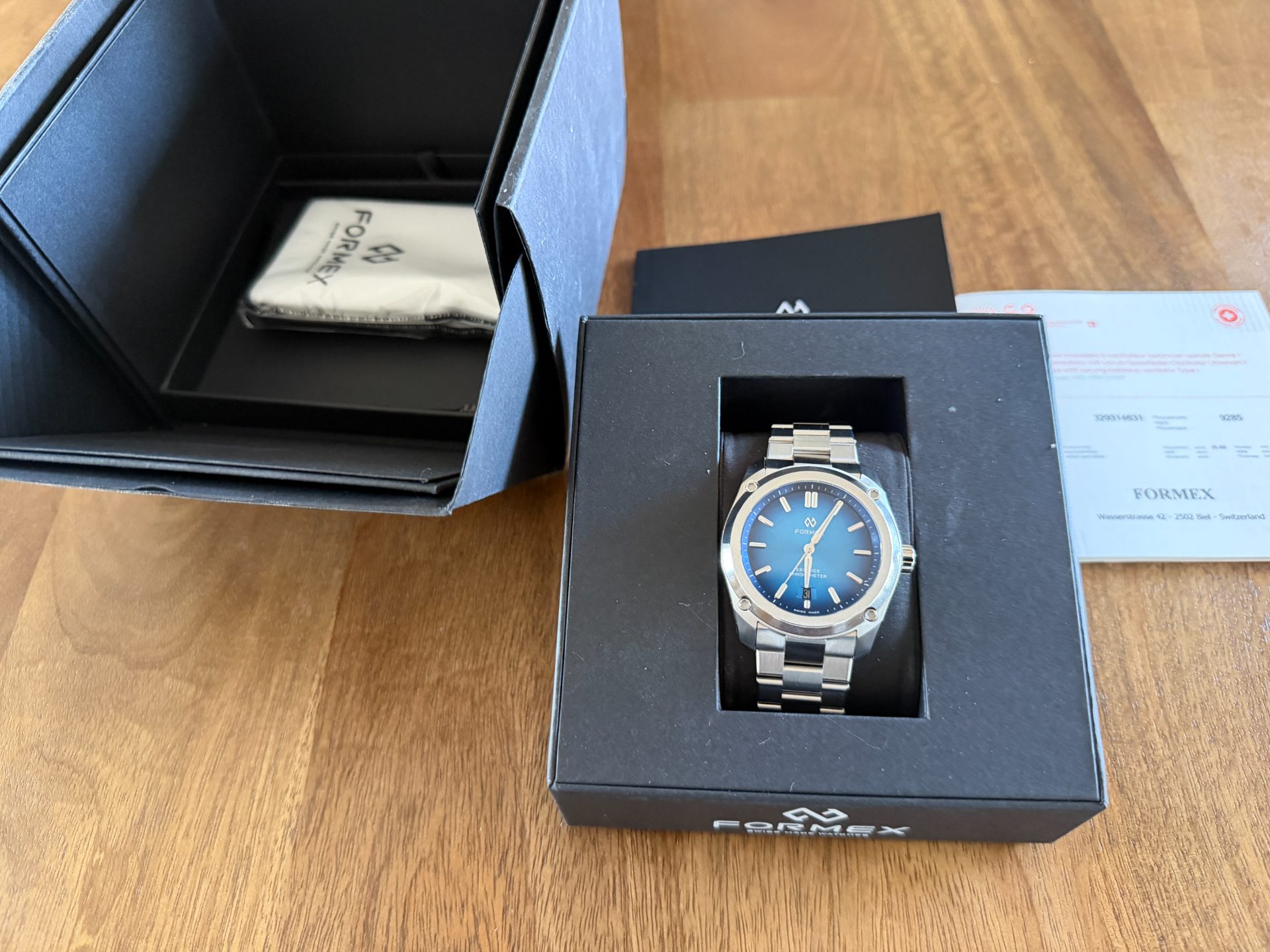 Formex Essence Uhrforum 20th Anniversary — New / Unworn condition microbrand watch for sale
