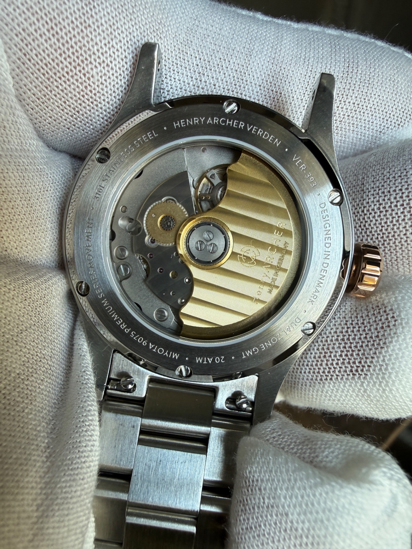 Henry Archer Verden GMT - Sienna — photo 7