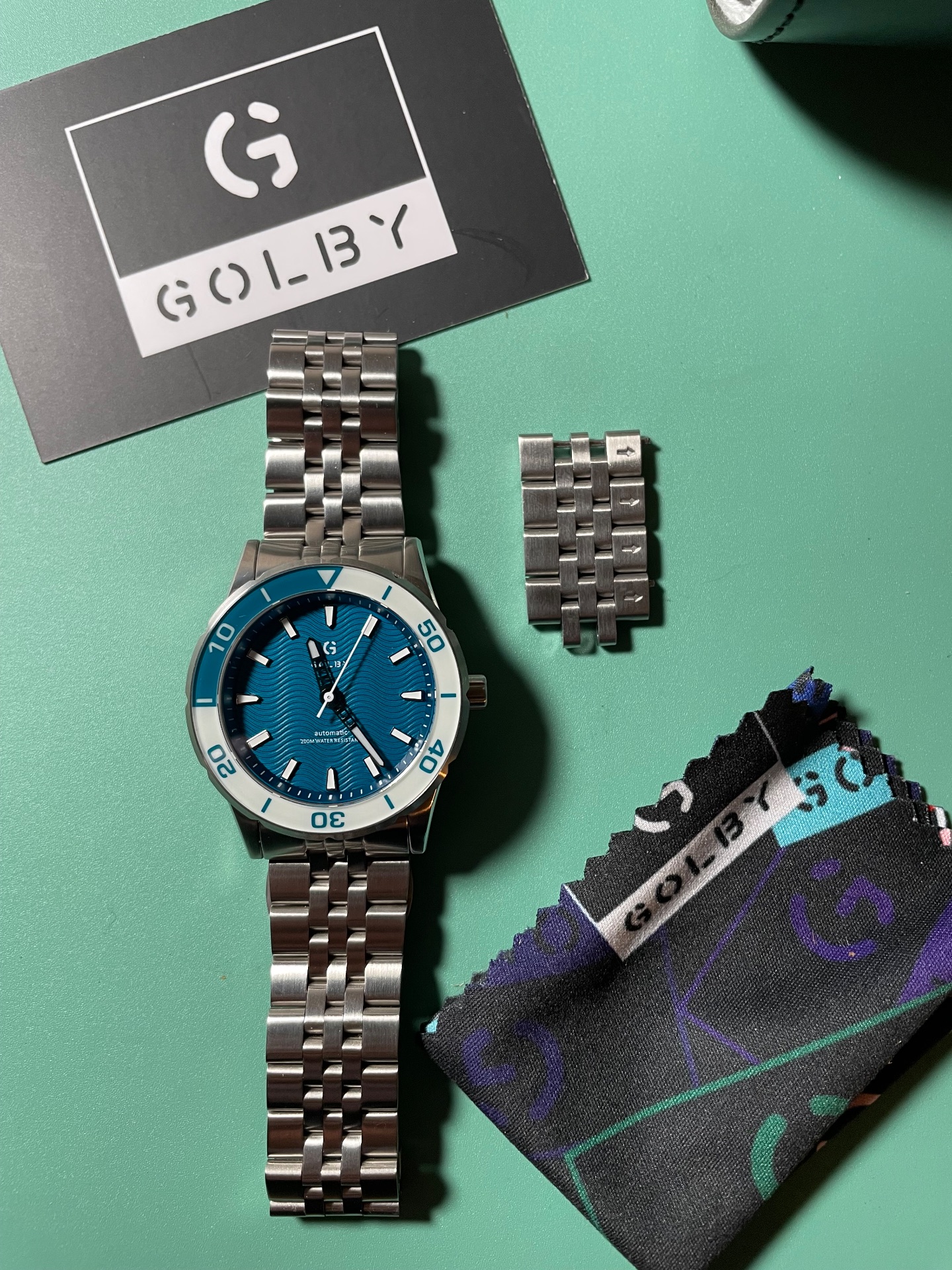 Golby The Teal Coastal Watch by Golby