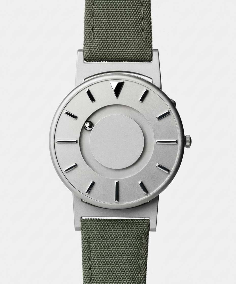 Eone Bradley Canvas Olive — titanium watches