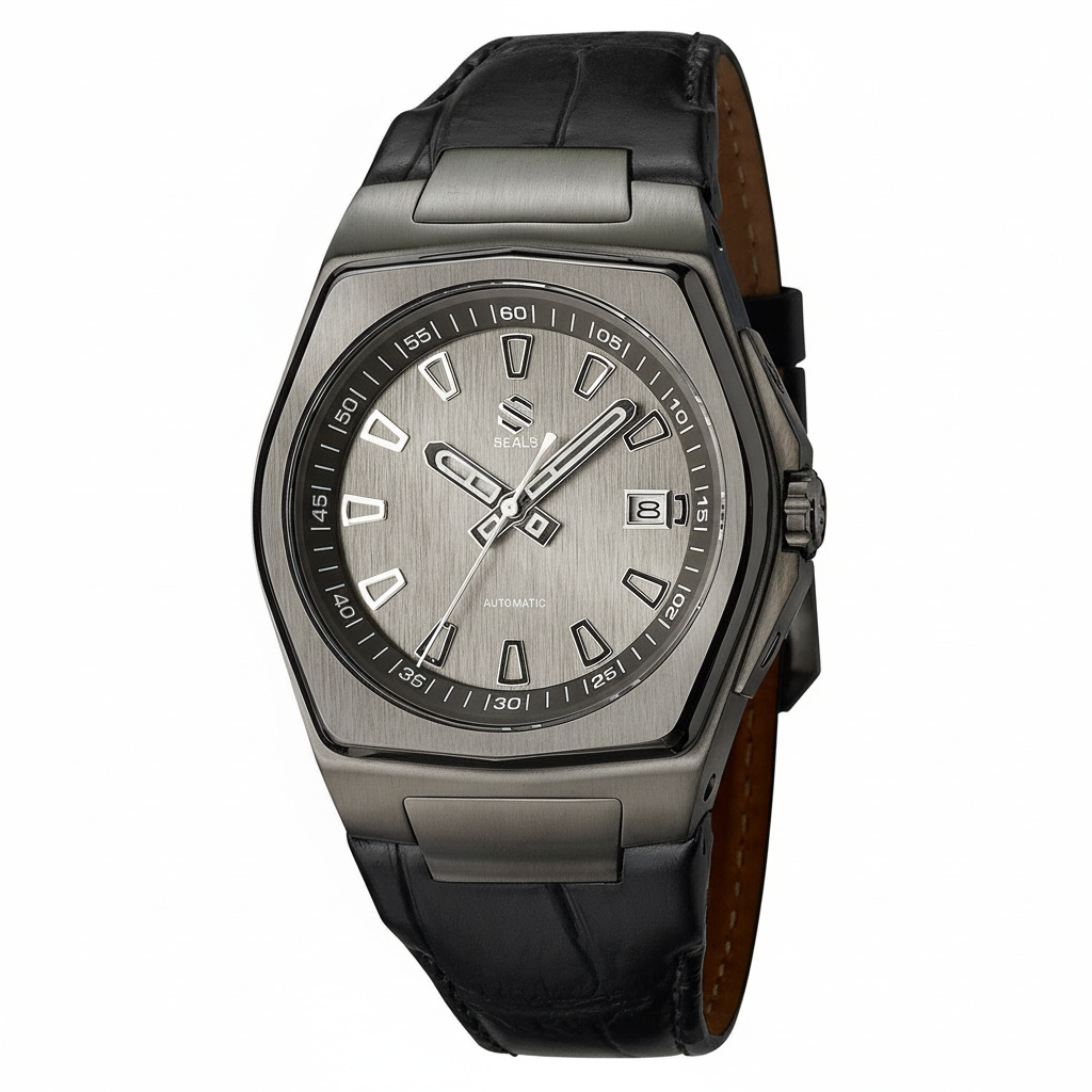 Seals Slate PVD with Slate Dial - Automatic Wrist Watch