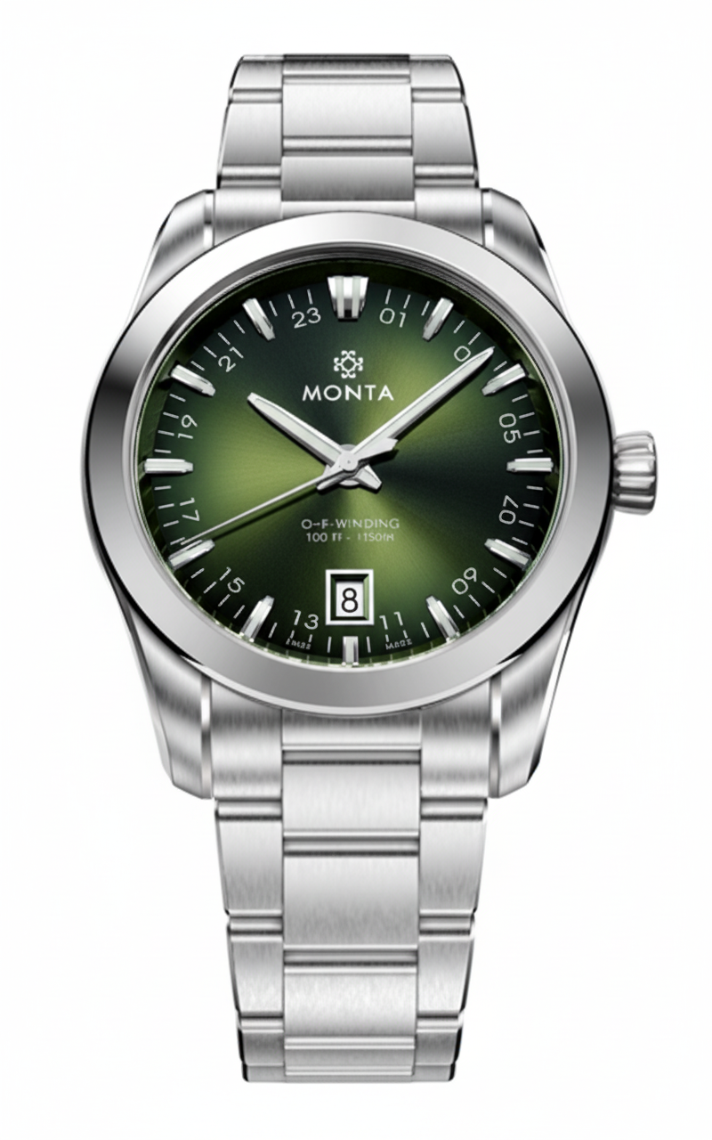 Monta Noble Voyager Green Dial