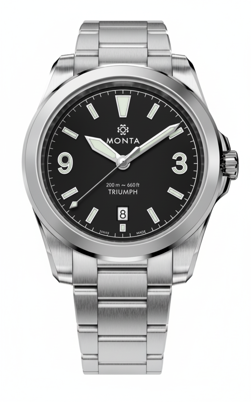 Monta Triumph v2 - Black Dial