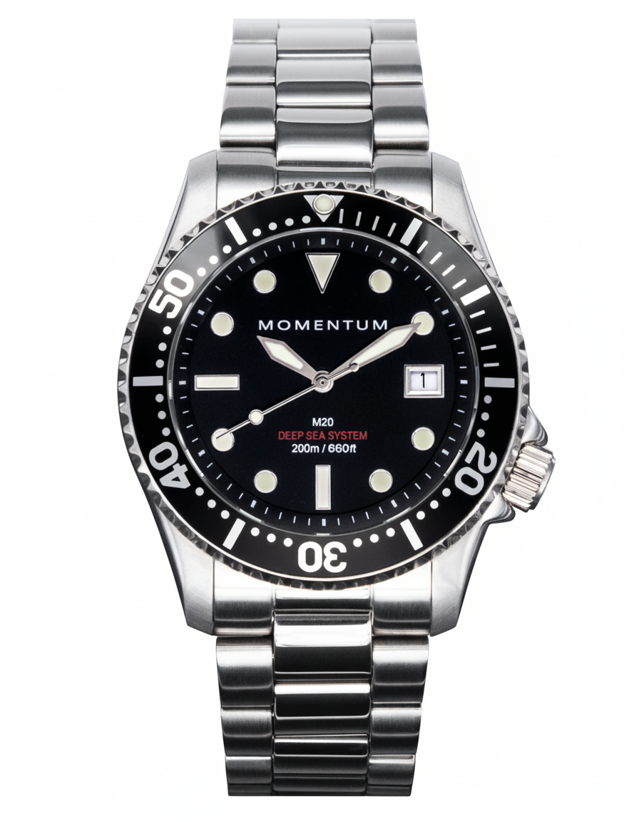 Momentum M20 DSS Diver [42mm] - Black