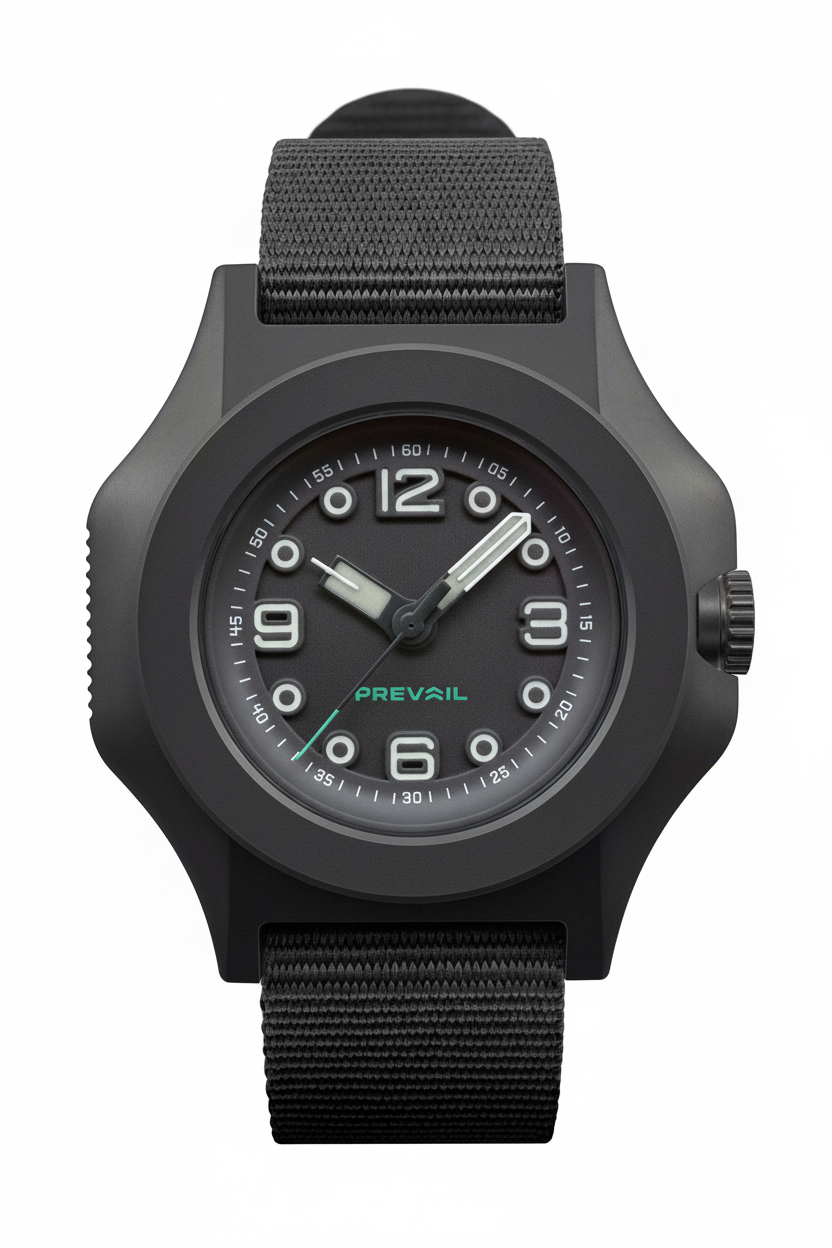Prevail Onward Future Field Watch "Explorer" in Shadow Gray — field watches