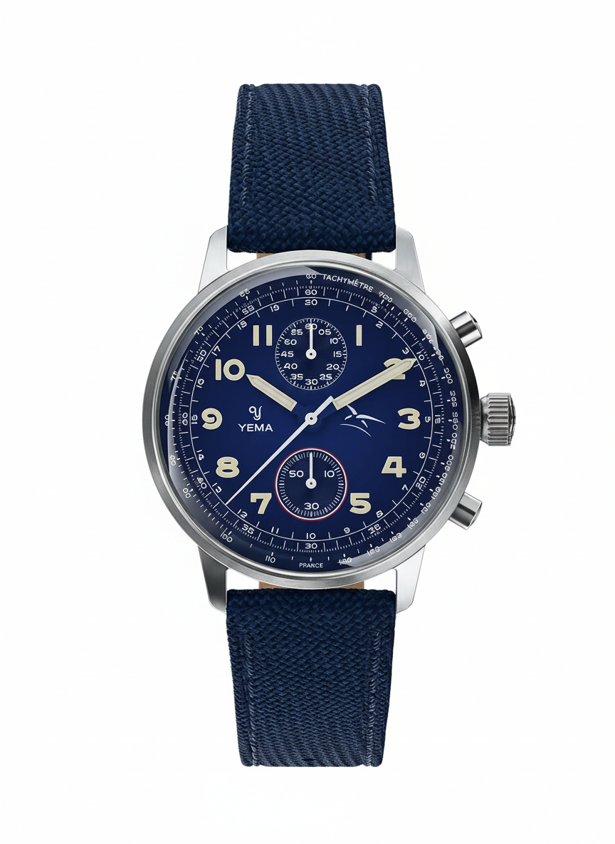 Yema Flygraf Bi-Compax Blue