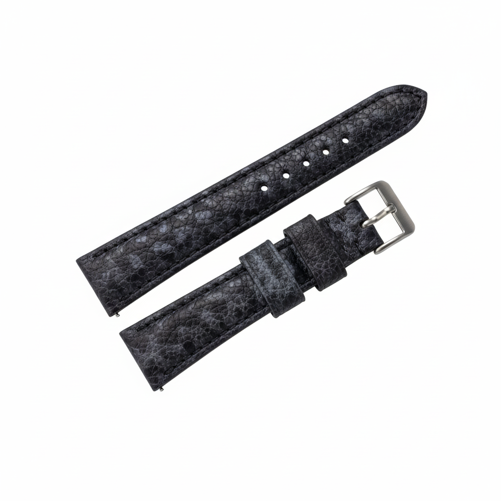 Echo/Neutra Bracelet Tropical en Caoutchouc Noir