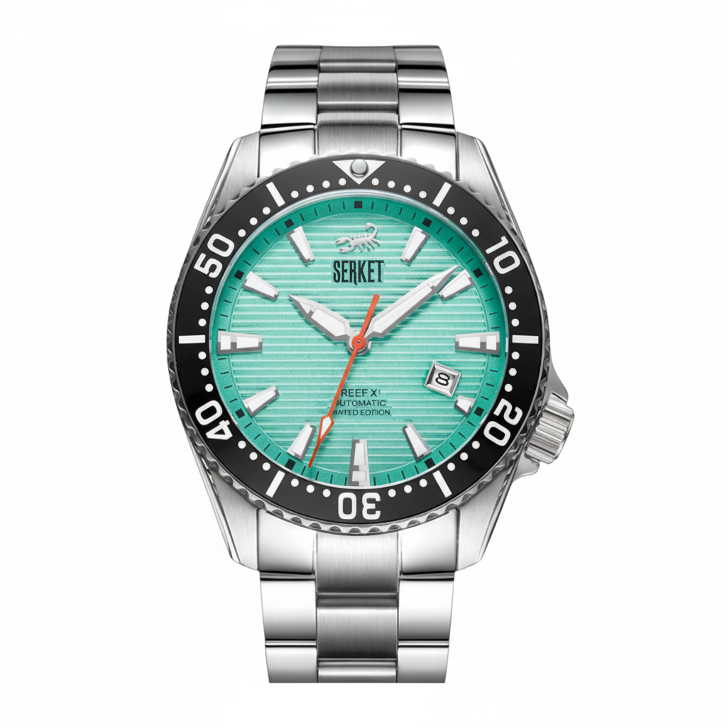 Serket REEF X AUTOMATIC DIVER Lagoon Limited Edition