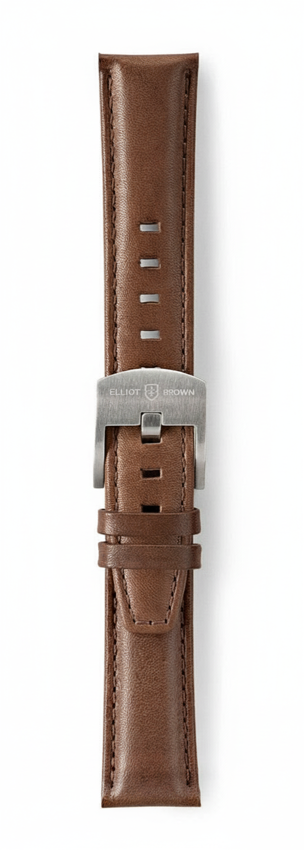 Elliot Brown STL-L53: Dark Brown Leather Strap for Kimmeridge