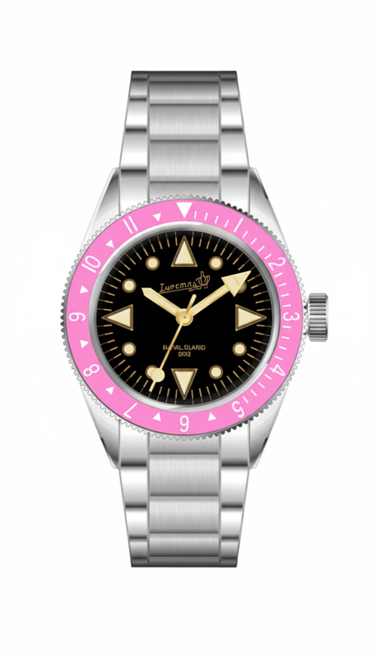 Imperial Watch Co. X Odokadolo Collab - "Pink Royalty"