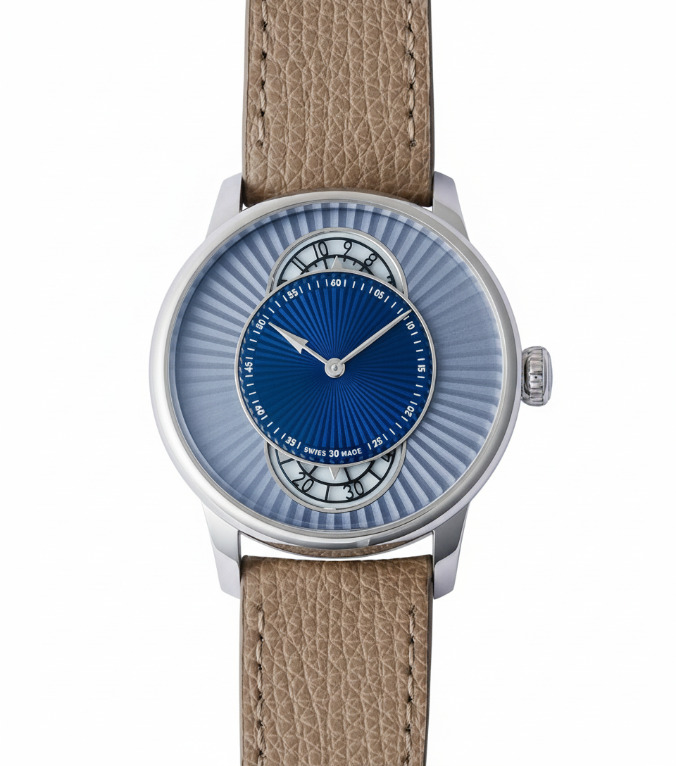 ADPT Le Régulateur Louis Erard x Worn & Wound — dress watches