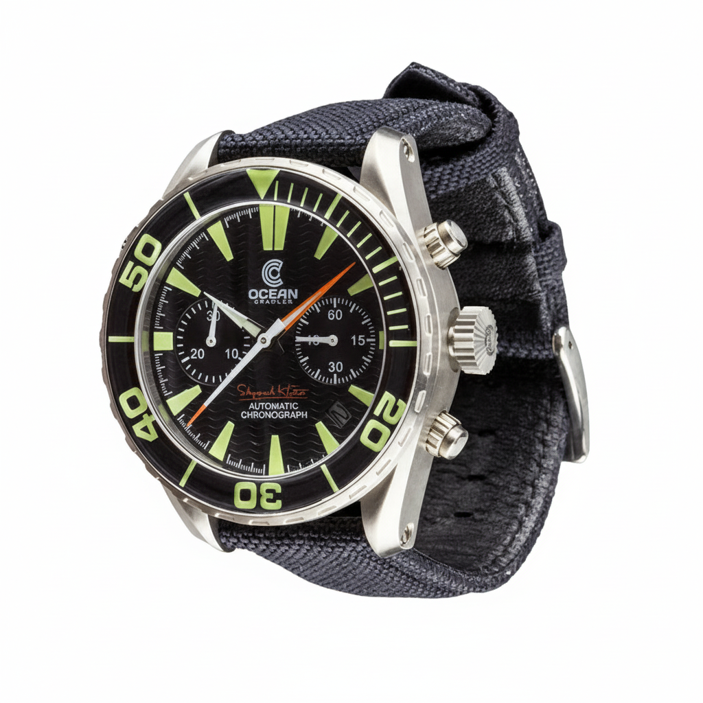Ocean Crawler Shipwreck Hunter Chronograph