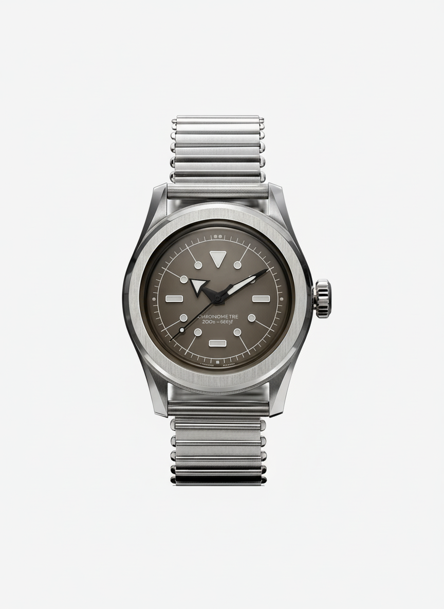 Serica Ref. 6190-3 M.S.L. Field Chronometer, Storm Grey