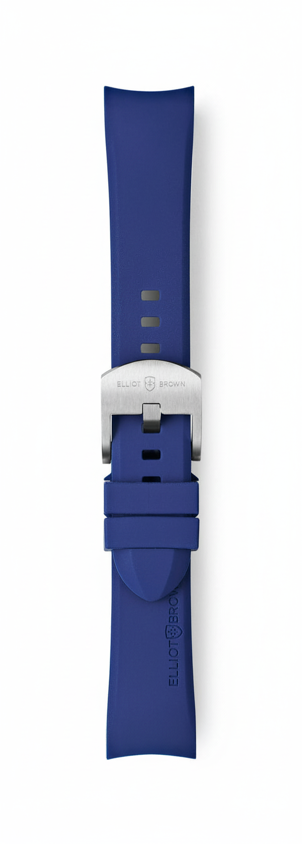 Elliot Brown STL-R30: Dark Blue Rubber Strap for Kimmeridge