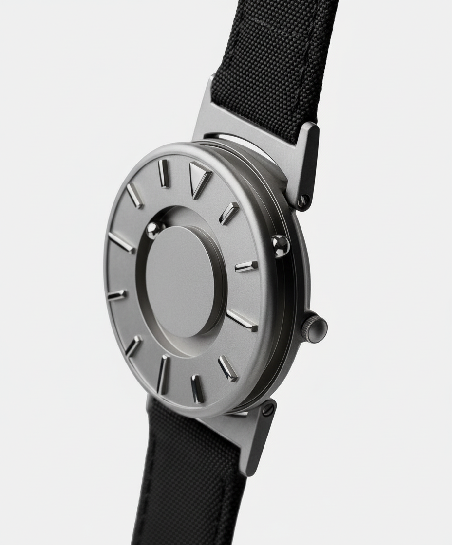Eone Bradley Canvas Noir — titanium watches